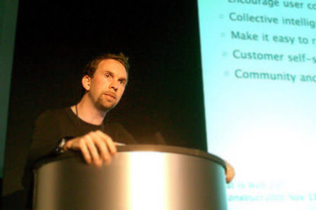 Andy Budd at dConstruct 2005